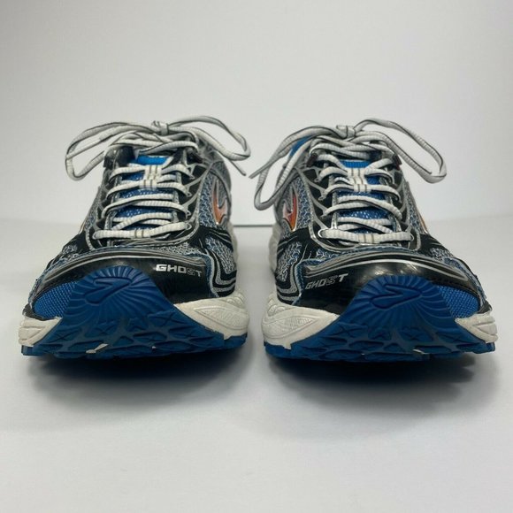 Brooks Ghost 5 Men\'s Size US 11.5 D Athletic Running Shoes Sneakers Blue/White main image 4